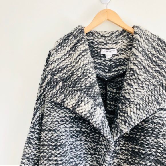 ASOS Glamorous Soho Boucle Knit Coat - Picture 6 of 11